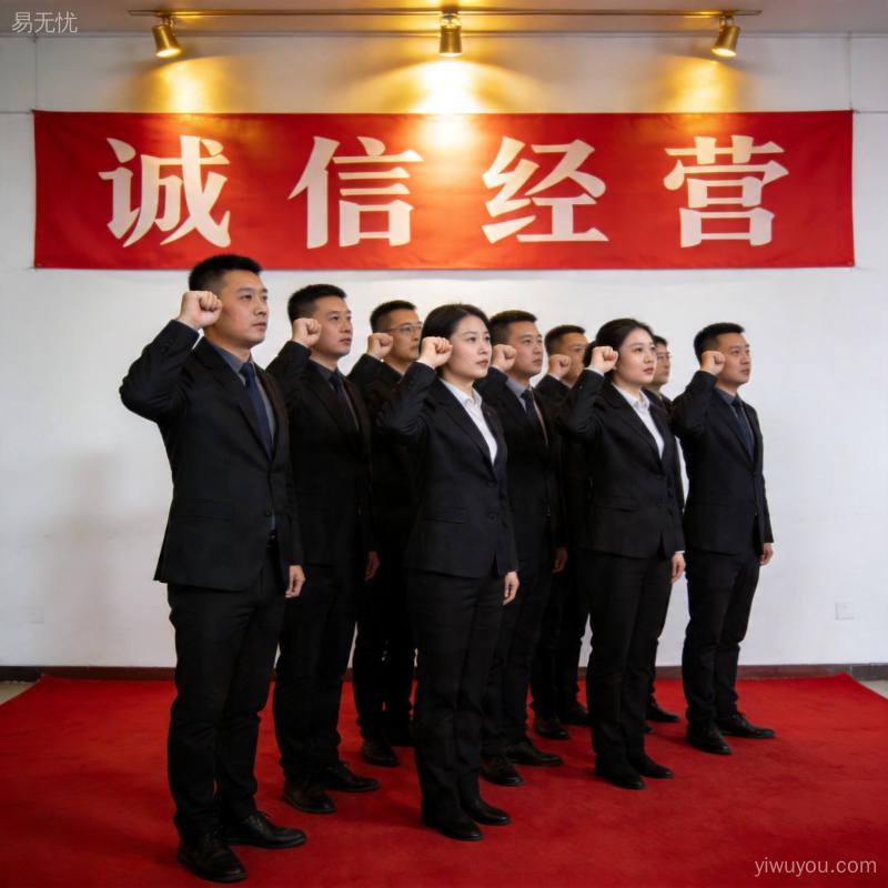 诚信经营宣誓
