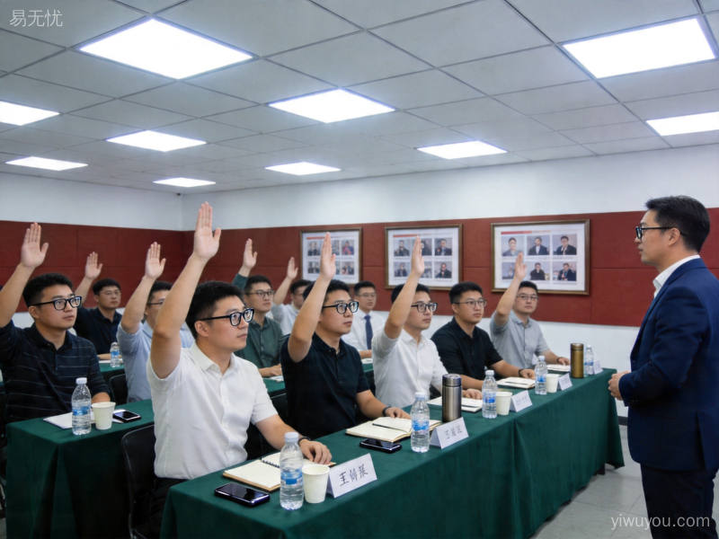 企业培训会议场景
