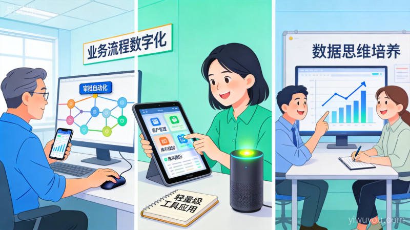 小微企业数字化转型,业务流程改造升级