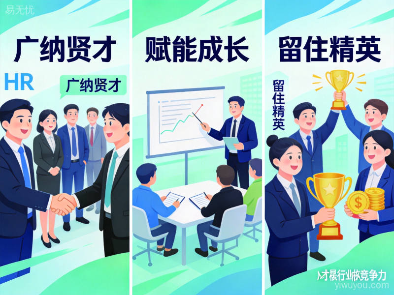 企业服务人才竞争,专业团队培训激励场景