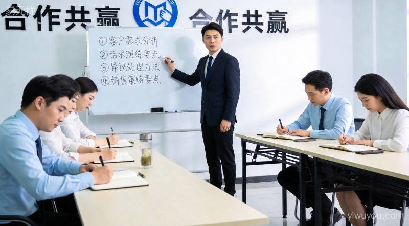 销售团队业务培训会议，专业讲师讲解沟通技巧