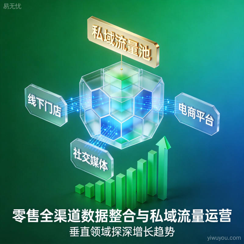 全渠道营销与私域流量运营,零售数据整合可视化
