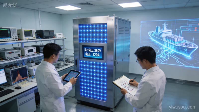 船舶电池技术研发精密仪器展示新能源储能创新,体现高端制造技术实力