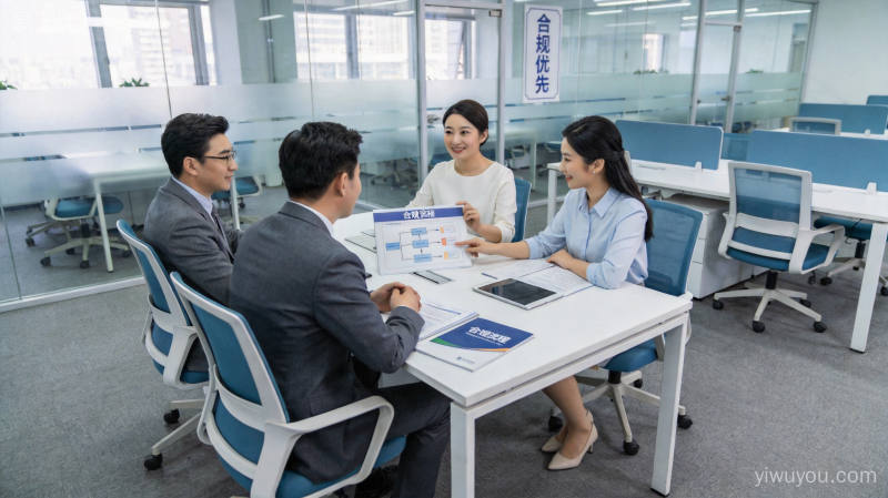 企业合规团队协作场景,现代办公室数据图表分析,流程优化