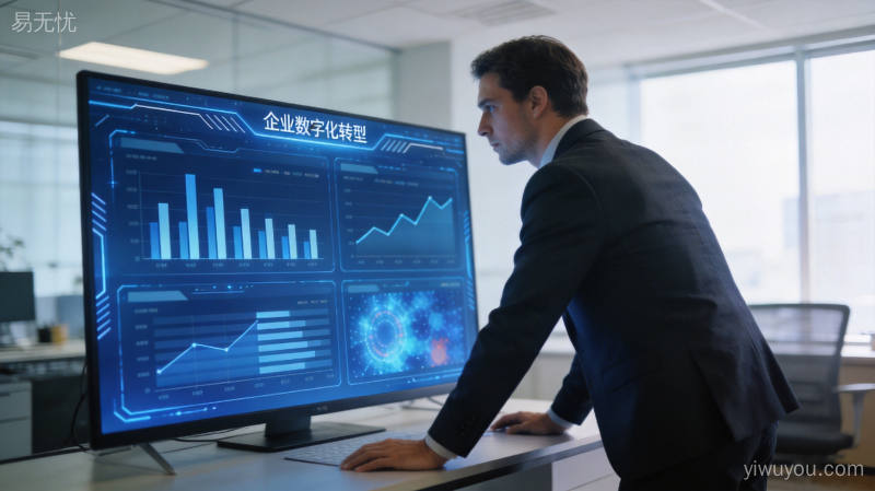 现代科技感数字化转型技术应用场景