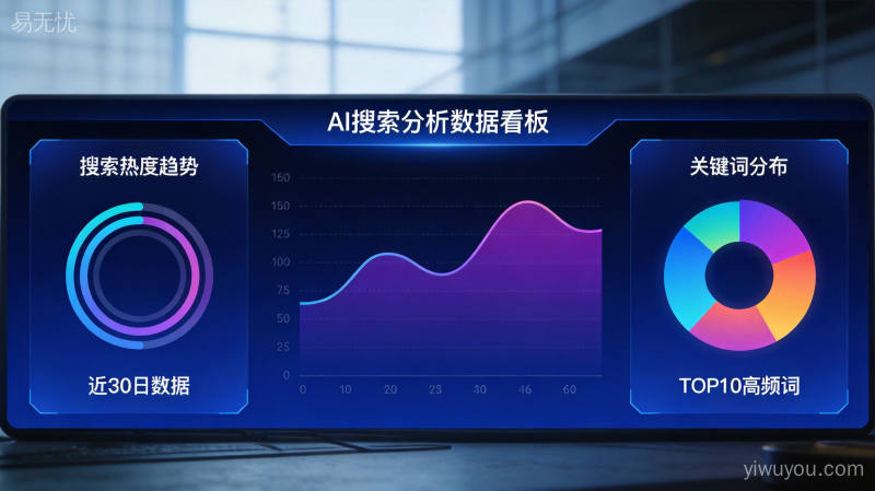2026年AI搜索引擎优化趋势数据可视化分析看板展示品牌可见度变化曲线