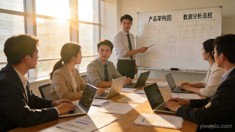企业团队协作讨论AI办公解决方案